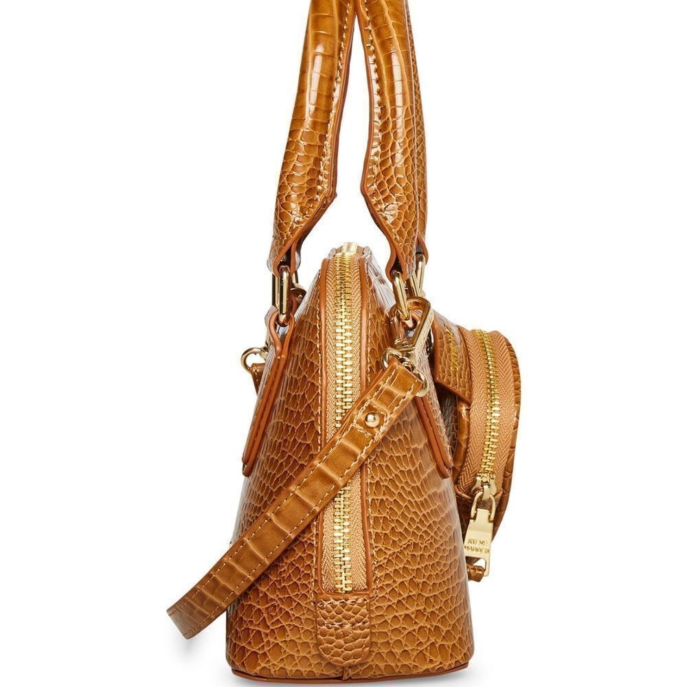 NWT Steve Madden (BHope) Satchel/Crossbody - Cognac - Picture 3 of 16